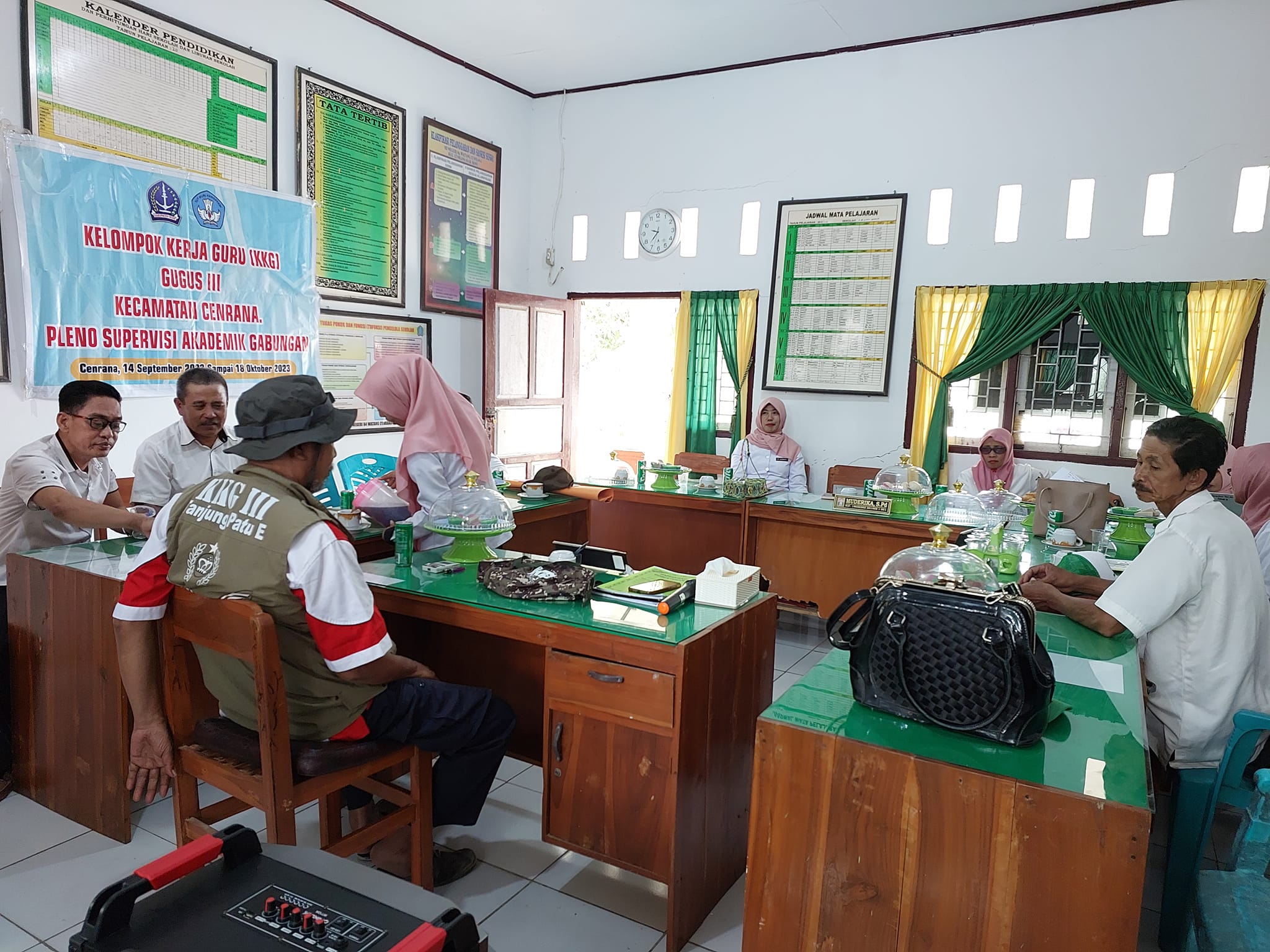 kegiatan supervisi guru di sdn 84 watang cenrana